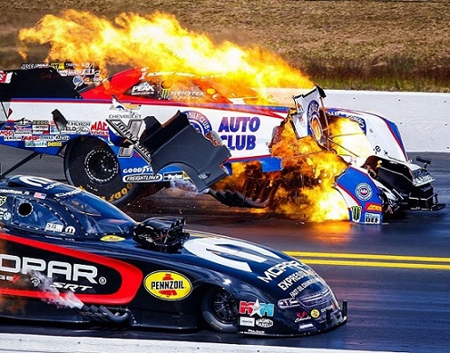 2018 Gainesville Matt Hagan Robert Hight courtesy of Mark J Rebilas